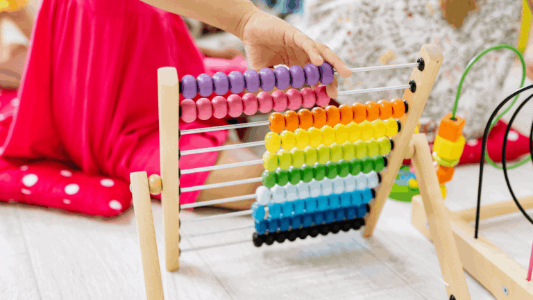 colourful abacus