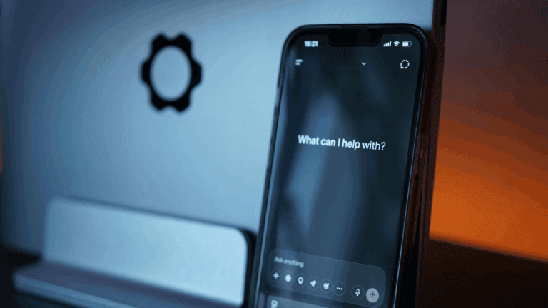 chatbot on mobile