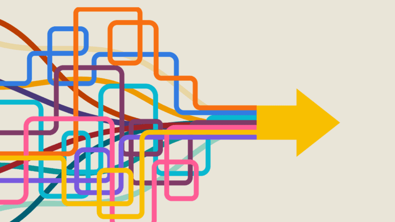converging arrows
