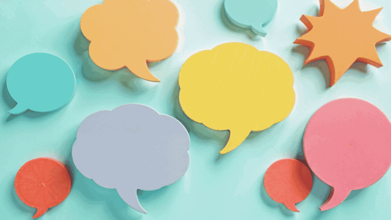 multiple speech bubbles