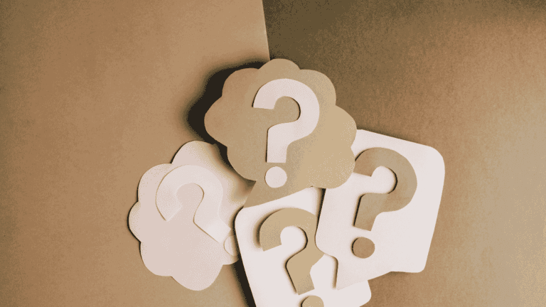 question marks