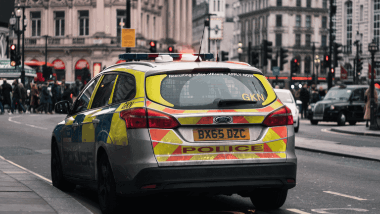 police car