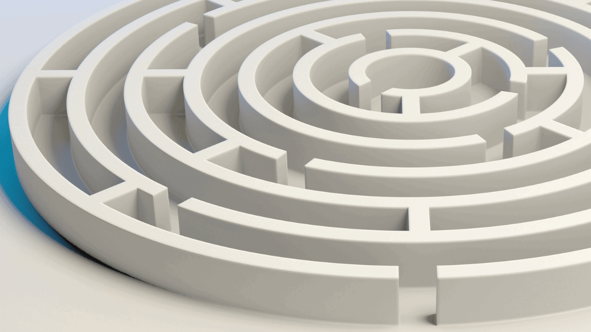 circle maze