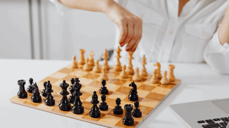 playing chess