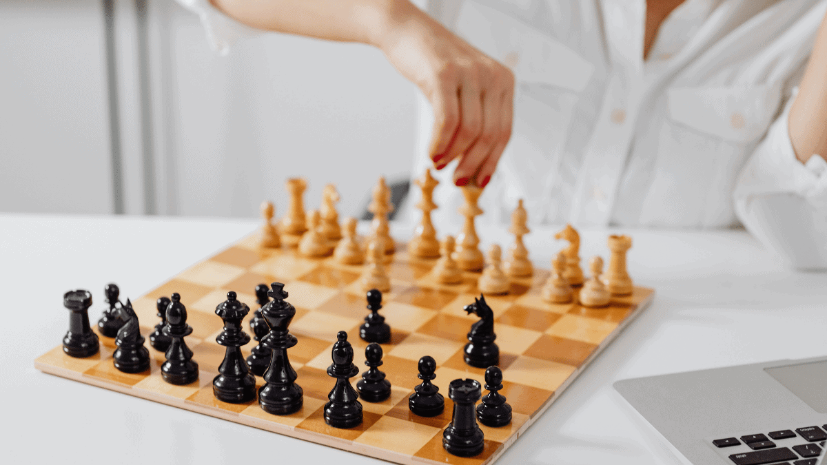 playing chess