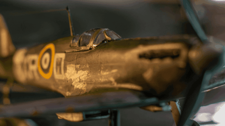Model of World War II Fighter