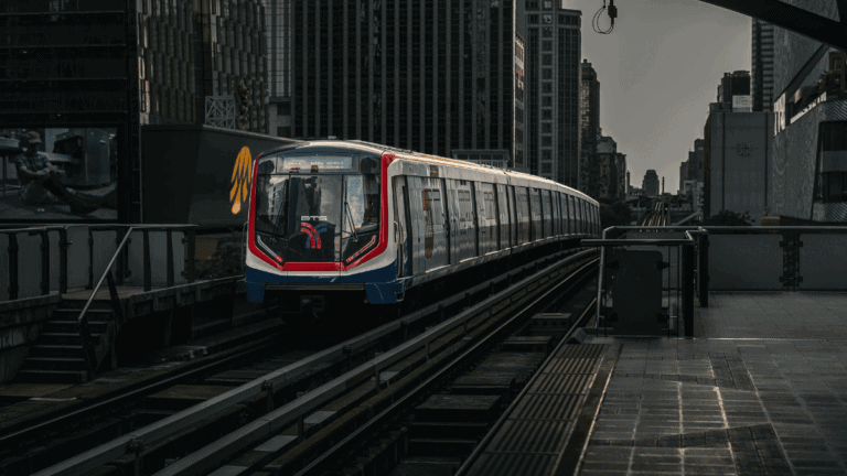 train on tracks