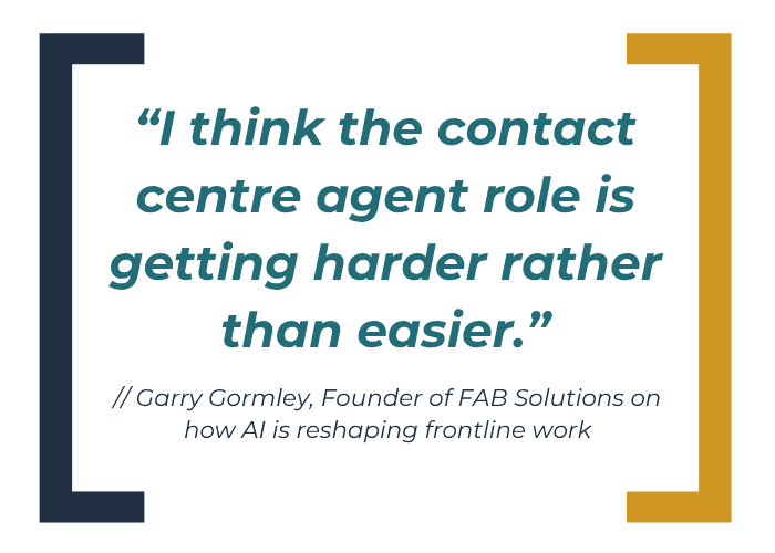 Garry Gormley agent quote