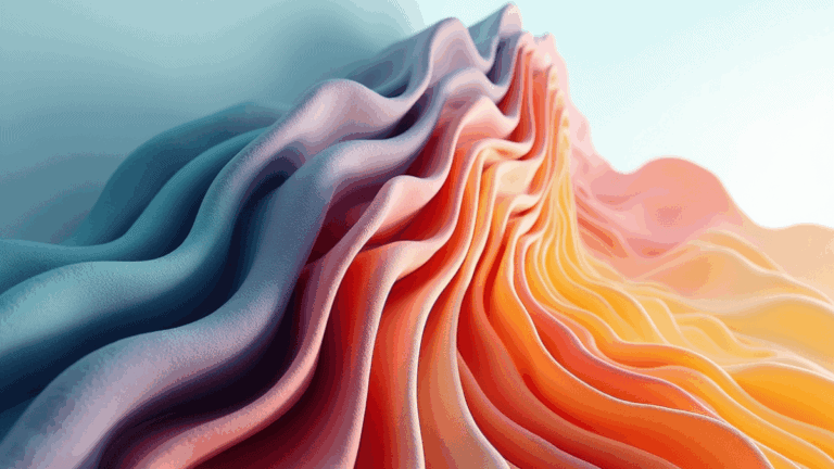 coloured layers