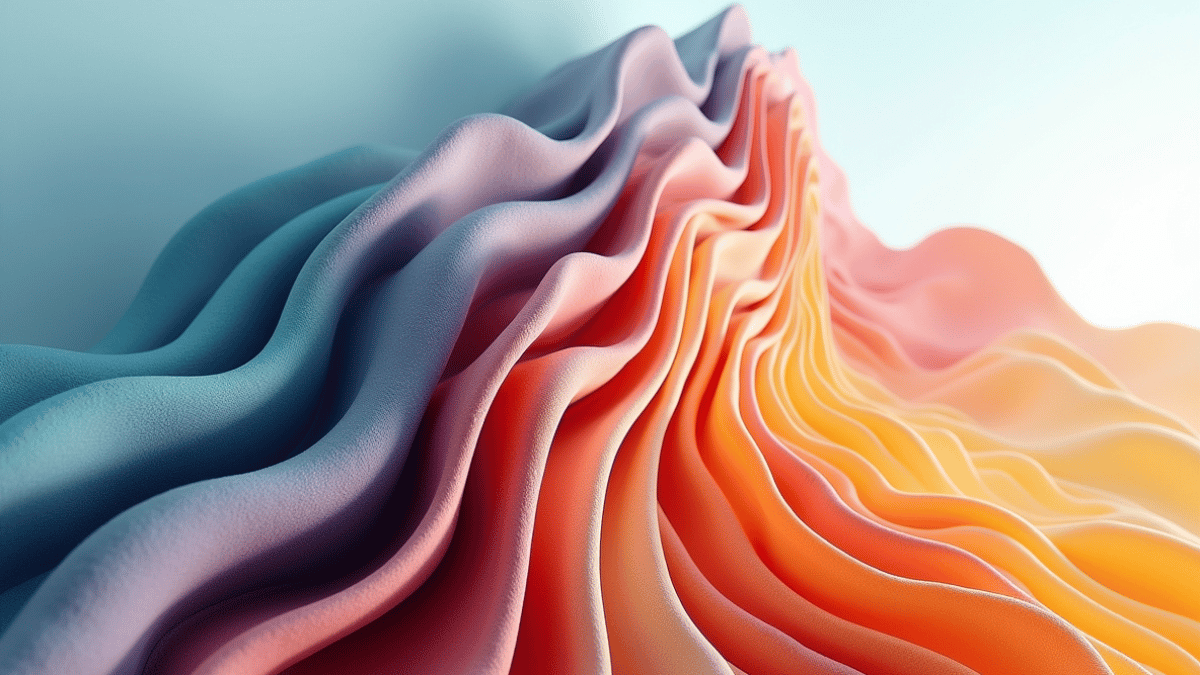 coloured layers