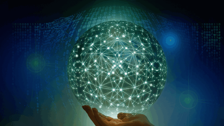 glowing globe